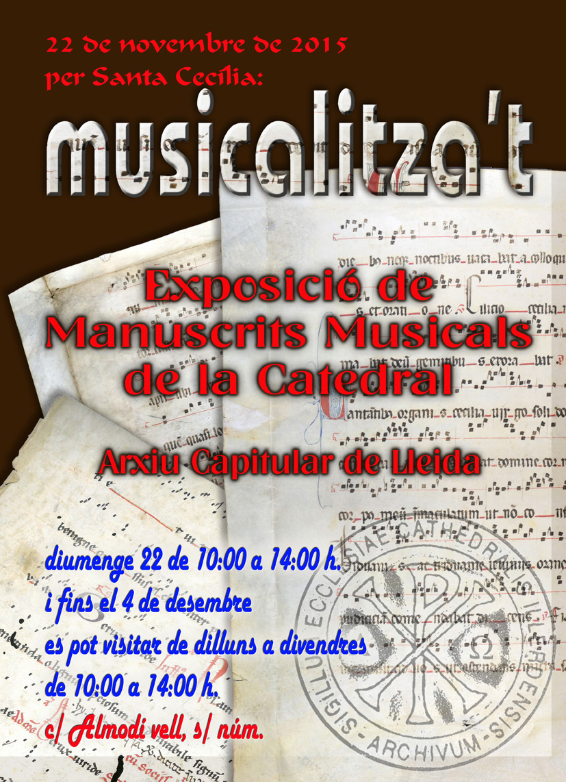 Exposició de Manuscrits Musicals de la Catedral